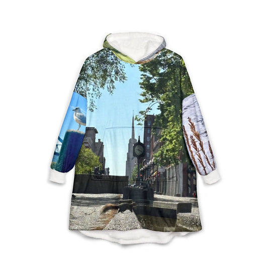 La Crosse Wildlife Hooded Blanket