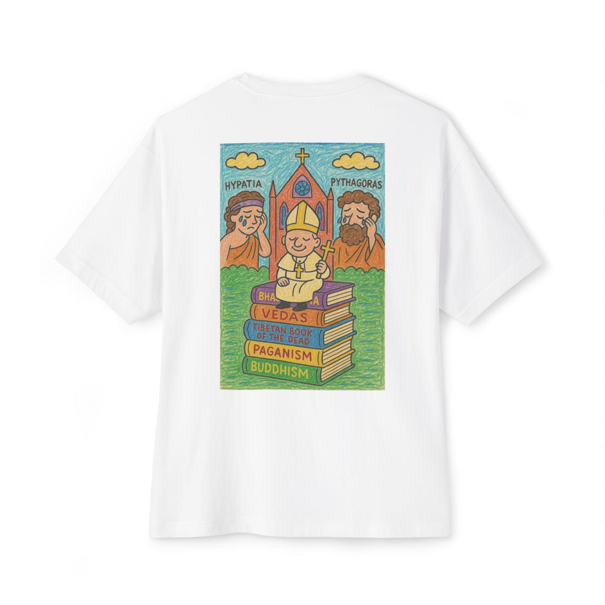 B. Doctrine Built on Bones Boxy Tee