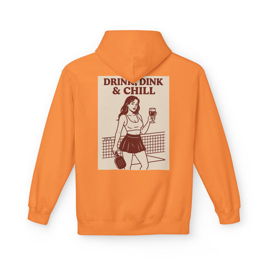 Drink, Dink, and Chill Softstyle Fleece Hoodie
