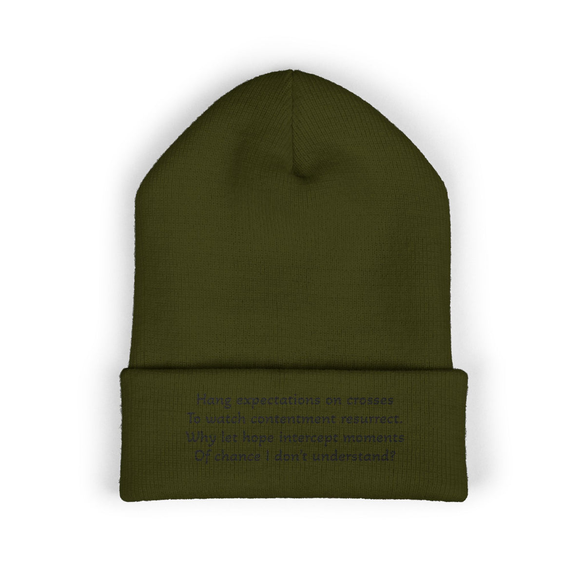 Z. Hang Expectations Beanie (Embroidery)