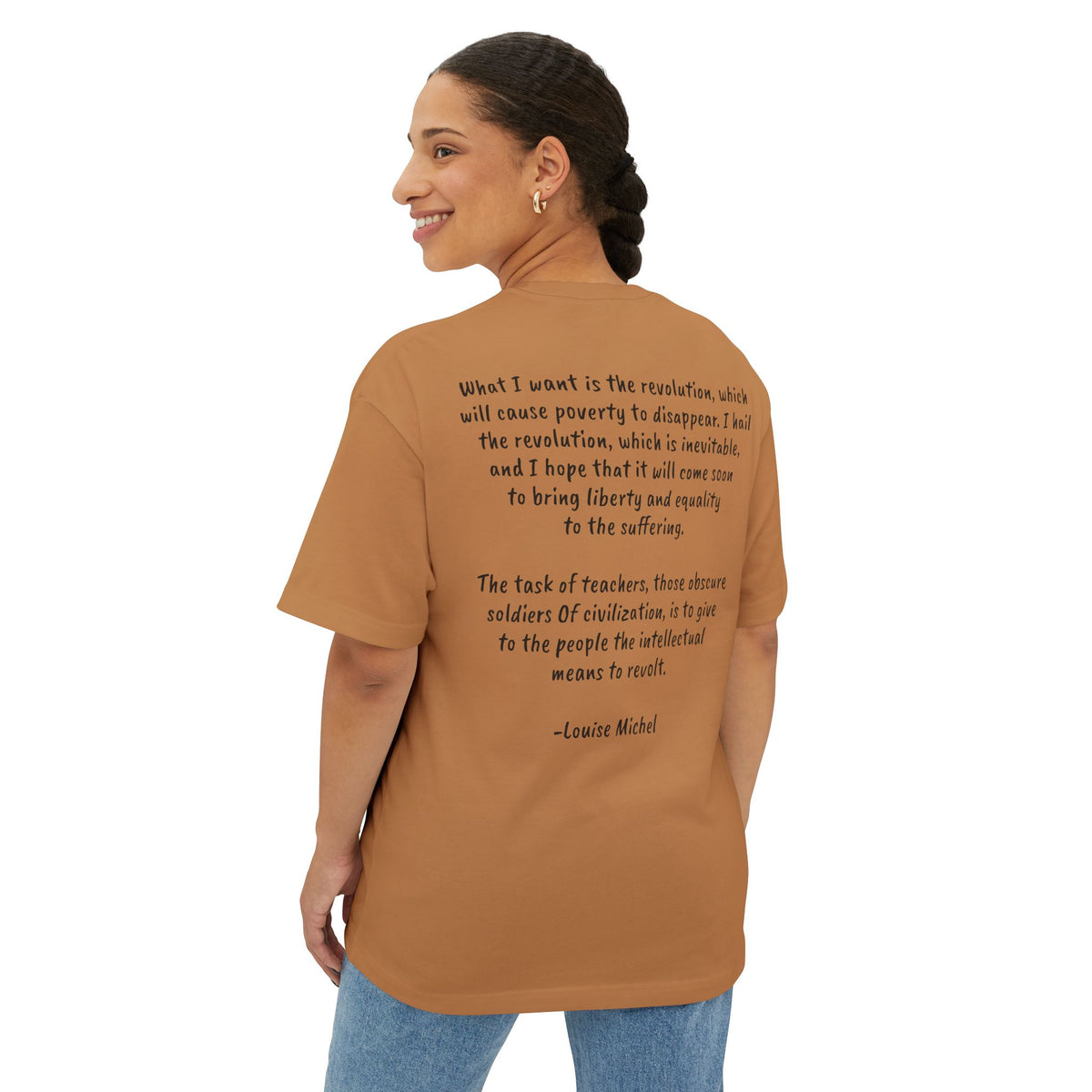 H. Louise Michel Boxy Tee