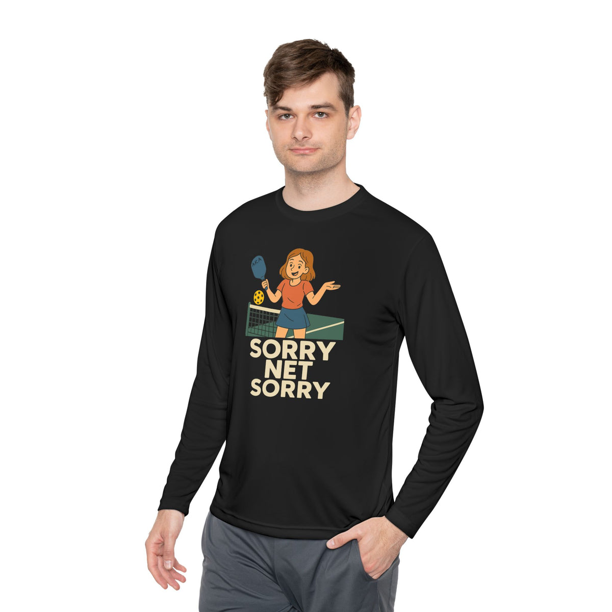 Sorry Net Sorry Long Sleeve Tee