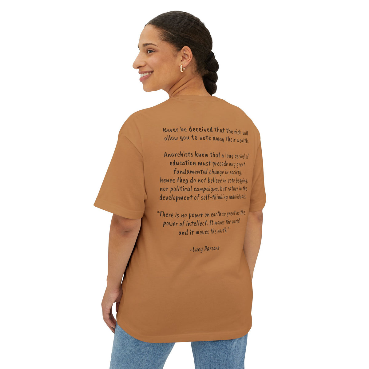 F. Lucy Parson Boxy Tee
