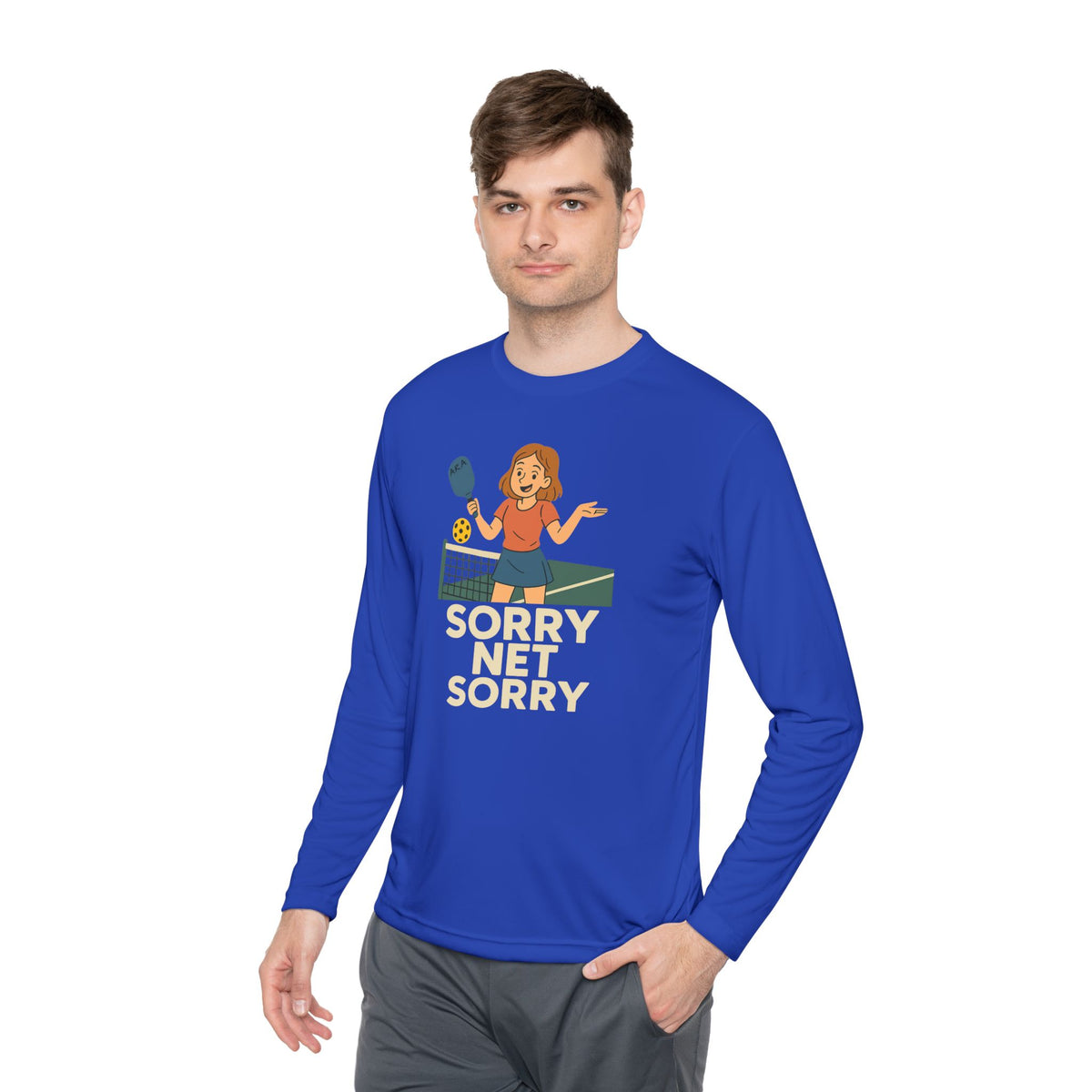 Sorry Net Sorry Long Sleeve Tee