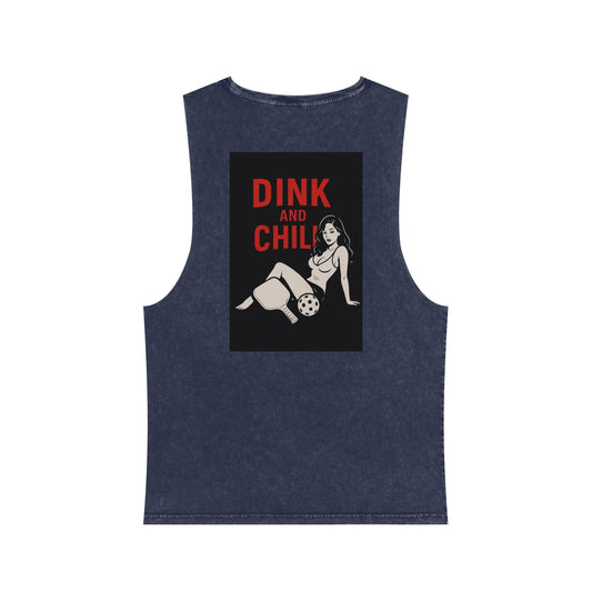Dink and Chill One Stonewash Tank Top