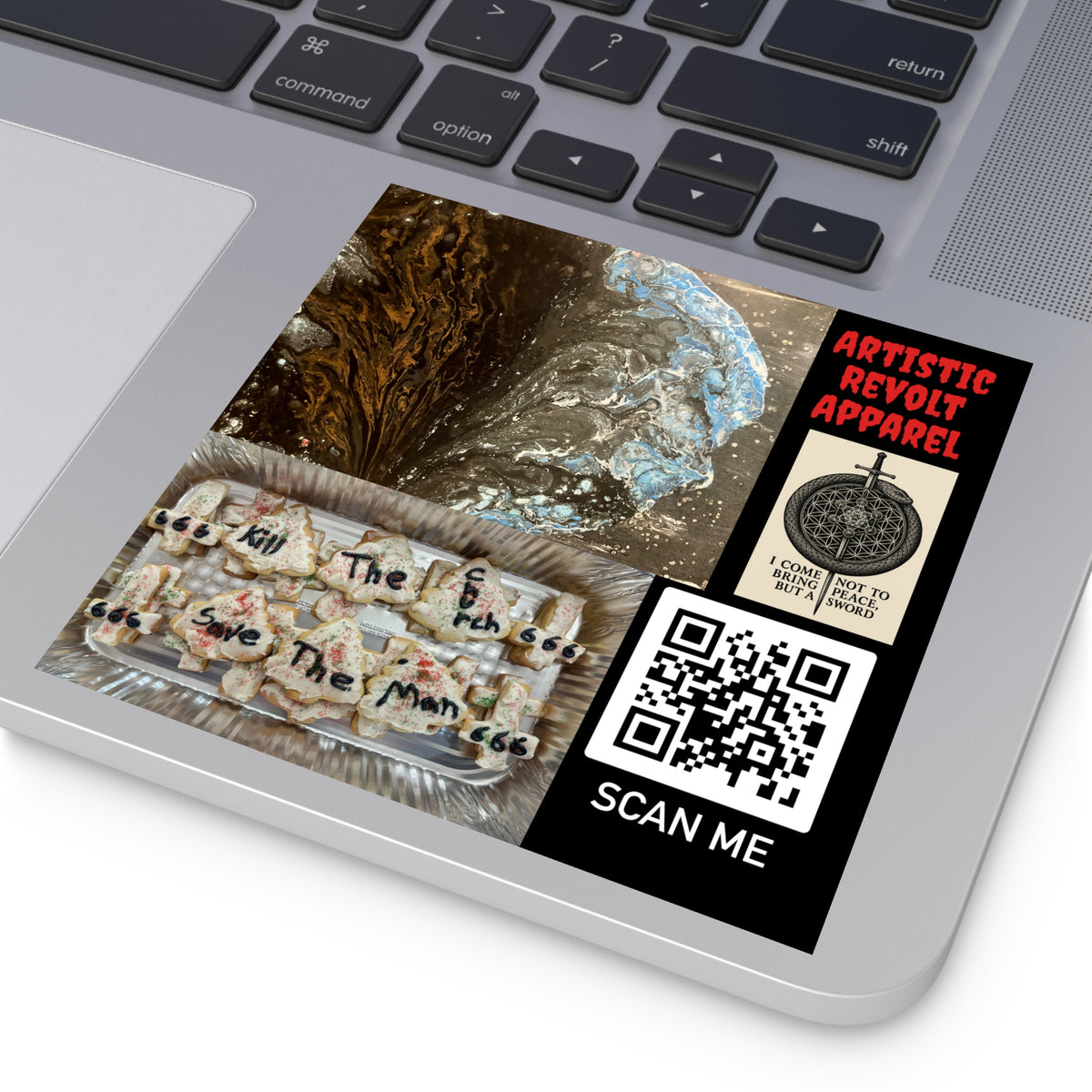 Buried Blue Race Stickers, Indoor\Outdoor