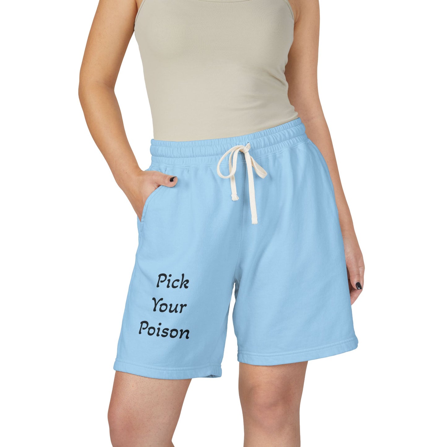 I. Pick Your Poison Lightweight Fleece Sweat Shorts