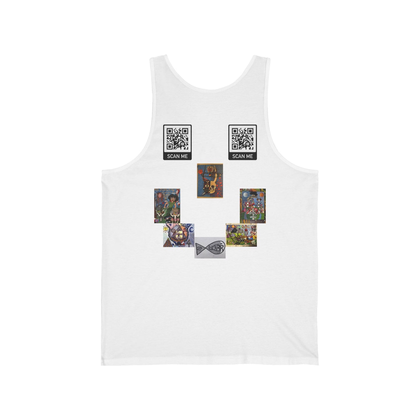 Smile, Say heART Unisex Tank