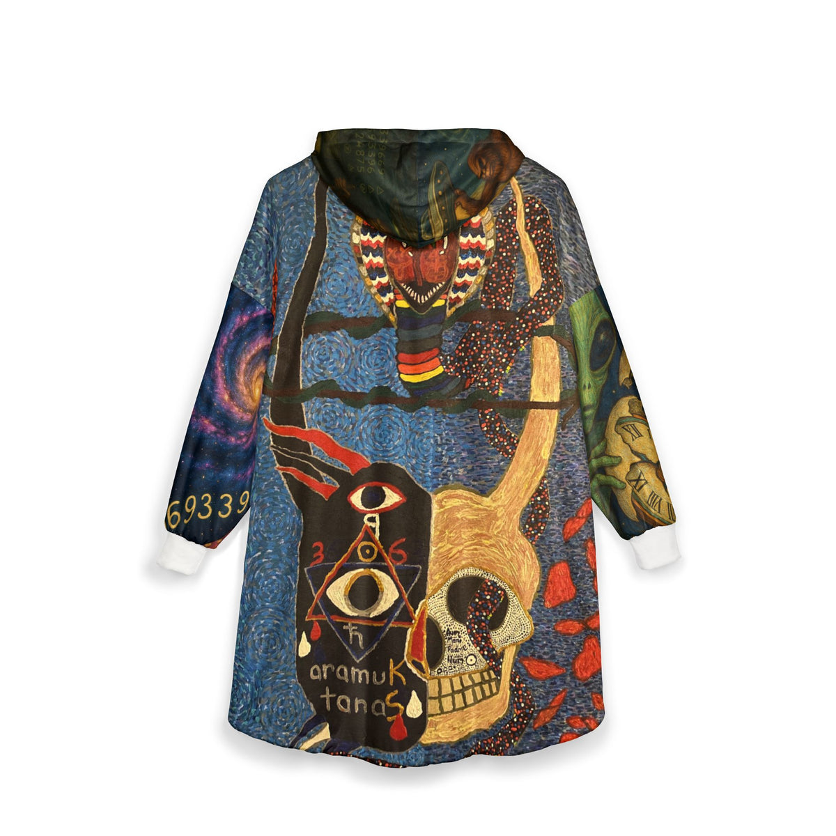 F. Ego Death Hooded Blanket