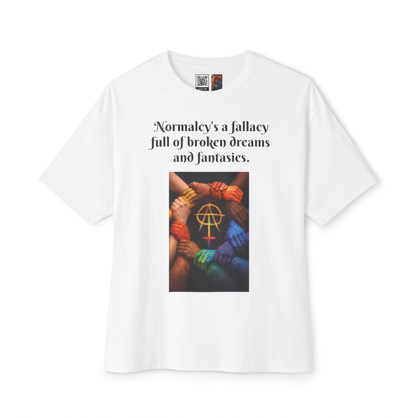 D. Rain On My pARAde Boxy Tee
