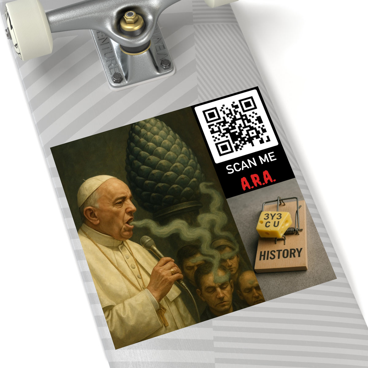 Pope's Smoke Stickers, Indoor\Outdoor