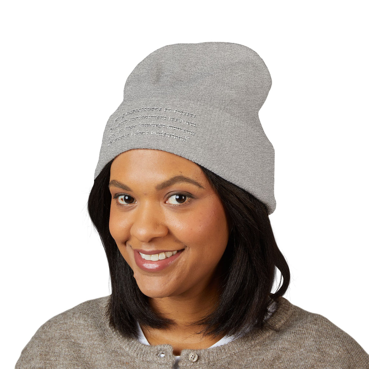Z. Hang Expectations Beanie (Embroidery)