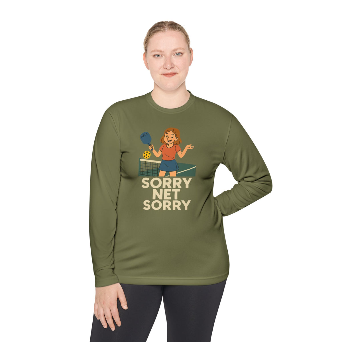 Sorry Net Sorry Long Sleeve Tee