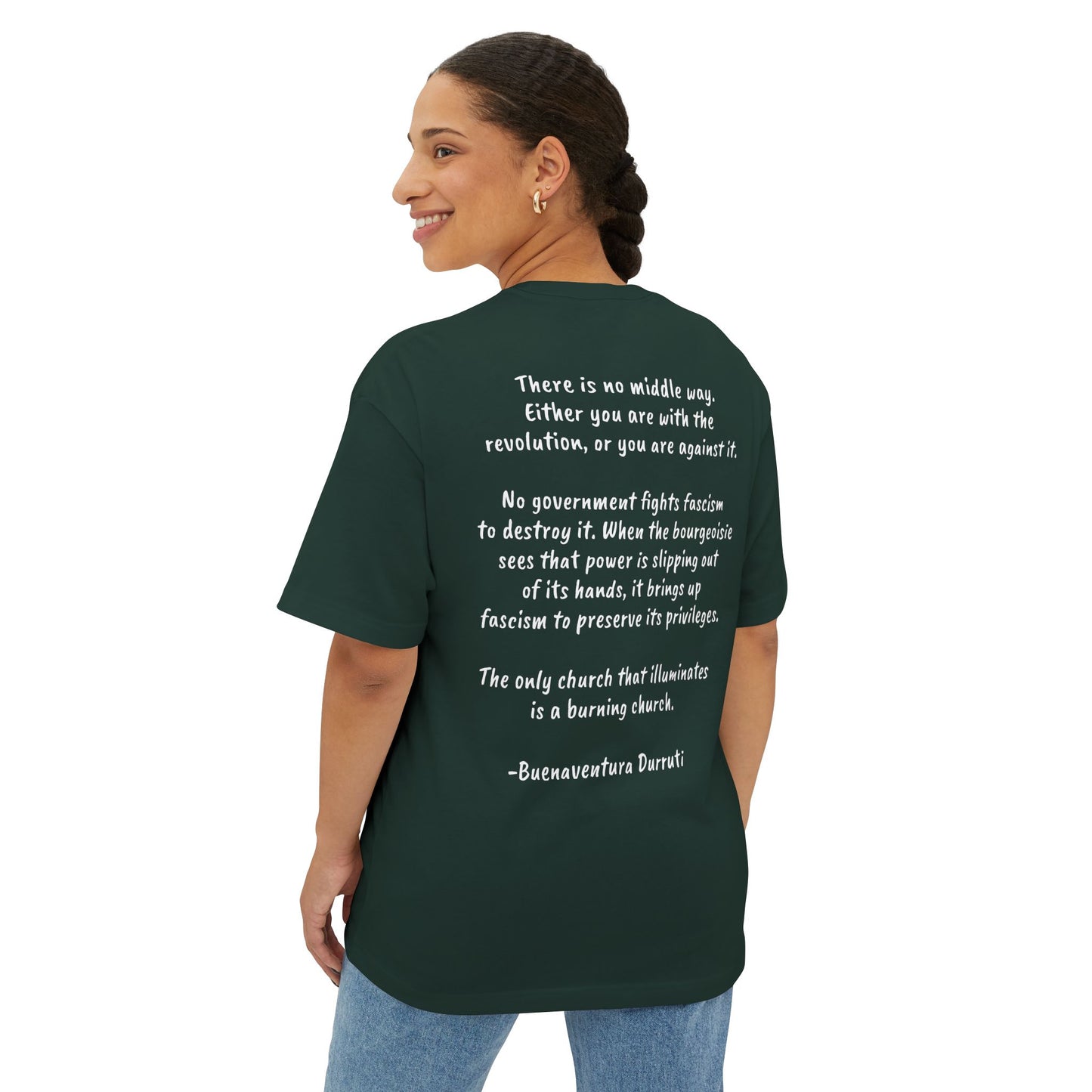 K. Buenaventura Durruti Boxy Tee