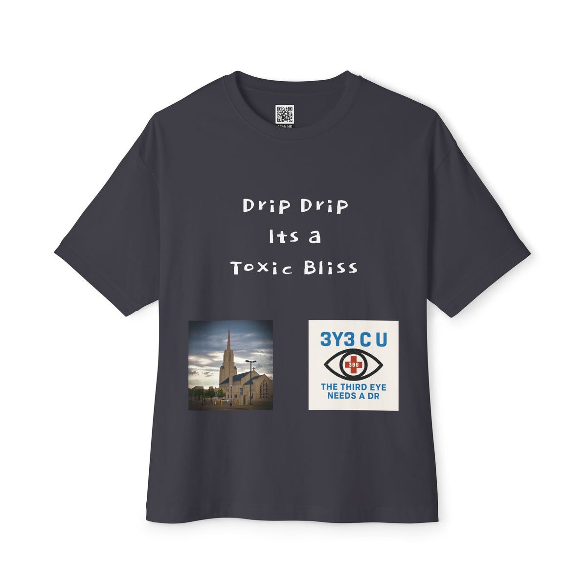 B. Doctrine Built on Bones Boxy Tee