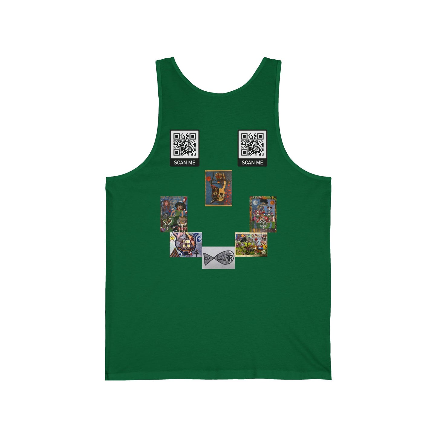 Smile, Say heART Unisex Tank