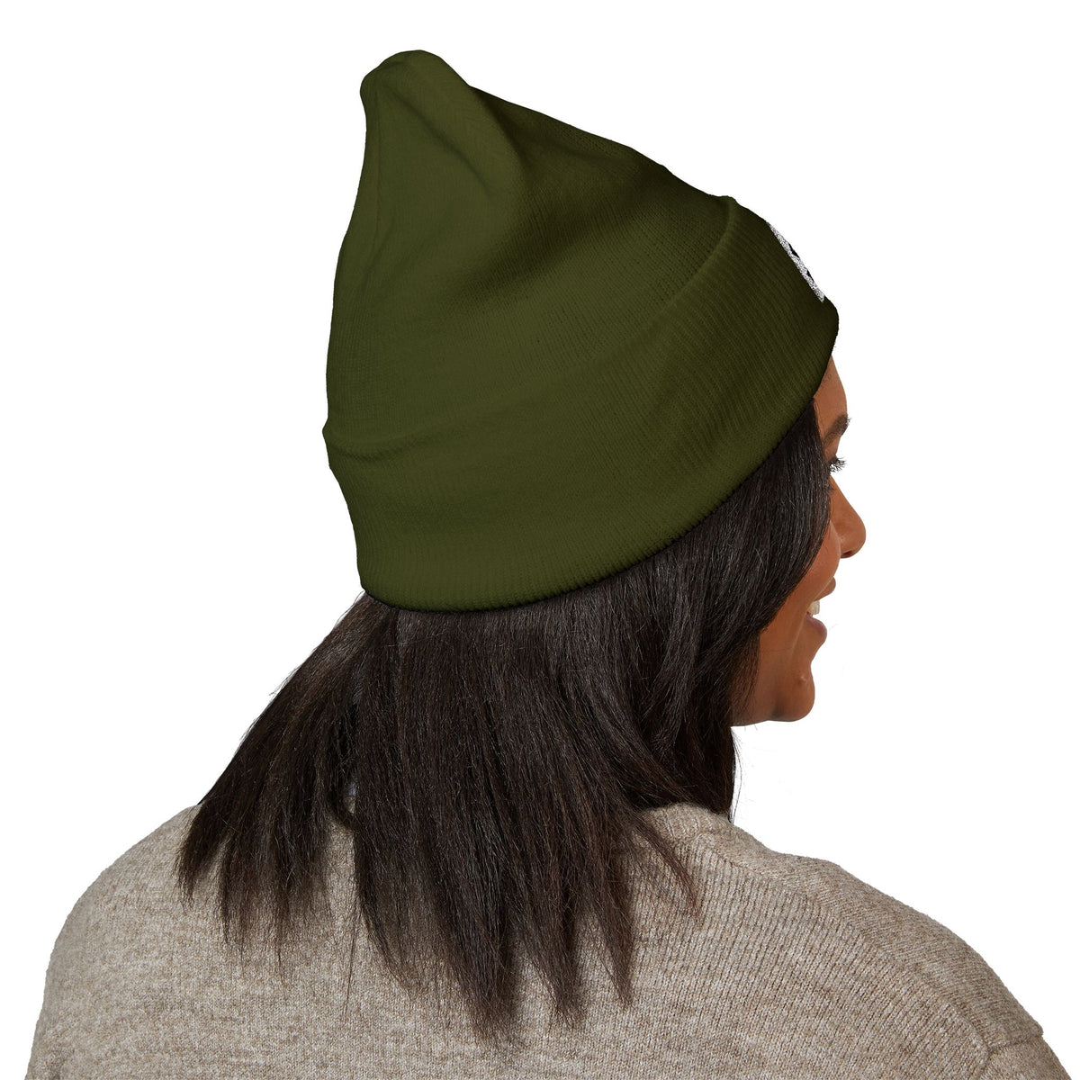 X. 3Y3 C U Red Beanie (Embroidery)