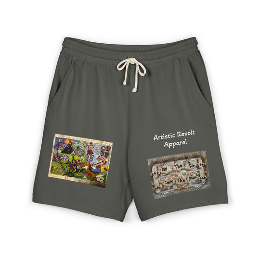 I. Kill the Church, Save the Man Lightweight Fleece Sweat Shorts