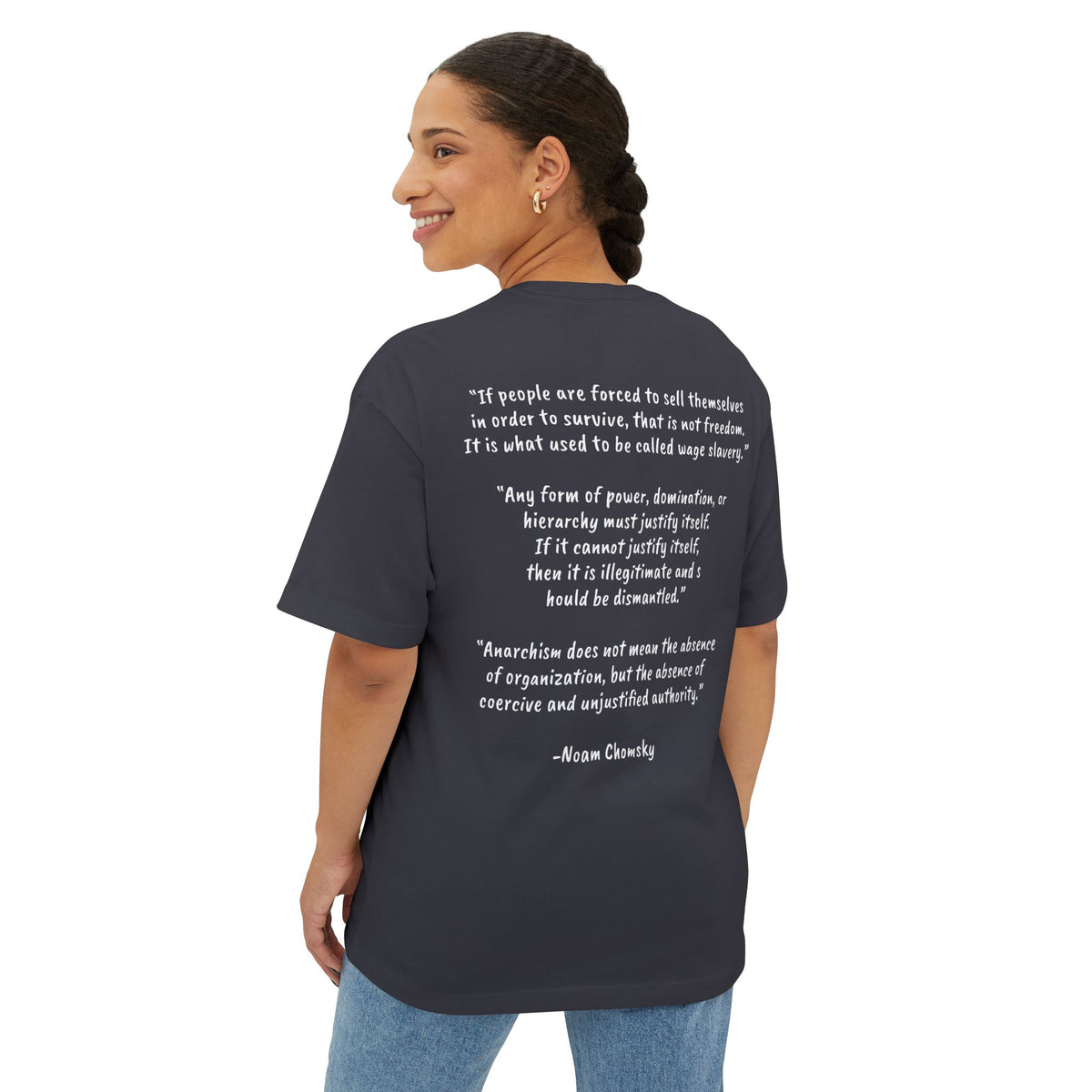 M. Noam Chomsky Boxy Tee