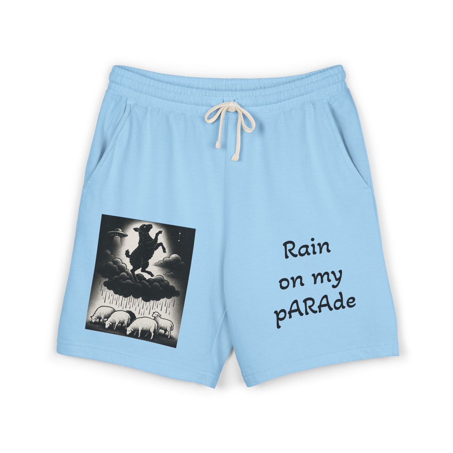 I. Rain on my Parade Lightweight Fleece Sweat Shorts