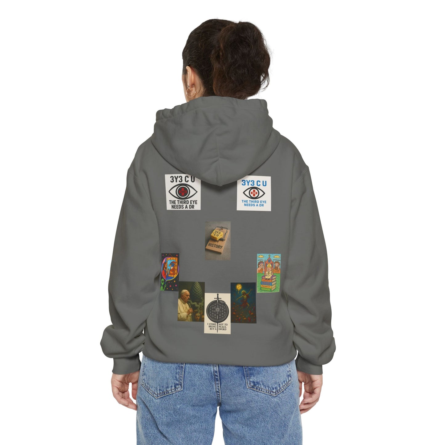 AI Anti-Christ Unisex Hoodie