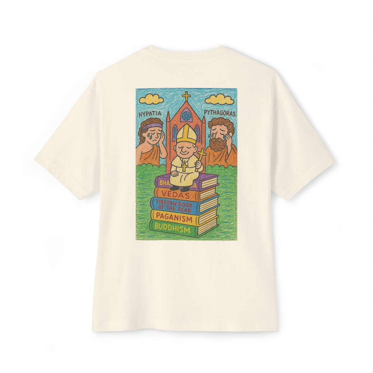 B. Doctrine Built on Bones Boxy Tee