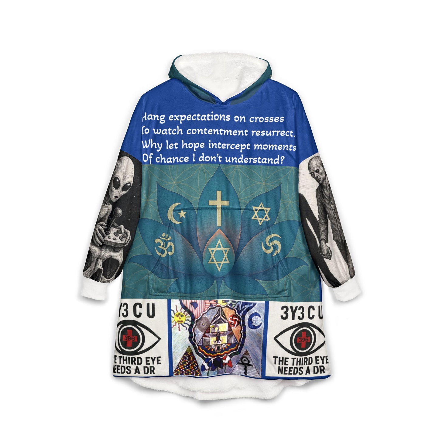 F. Pan-Dora Hooded Blankie