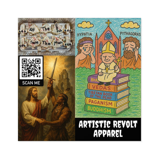 Indigenous Revenge Stickers, Indoor\Outdoor