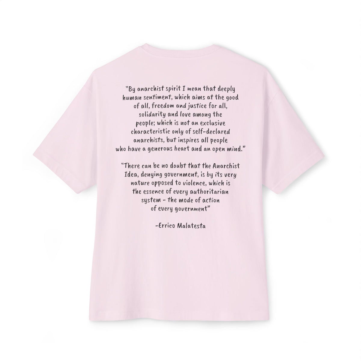 E. Errico Malatesta Boxy Tee