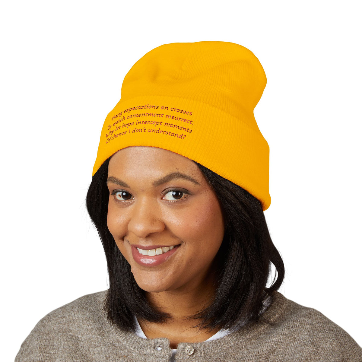 Z. Hang Expectations Beanie (Embroidery)