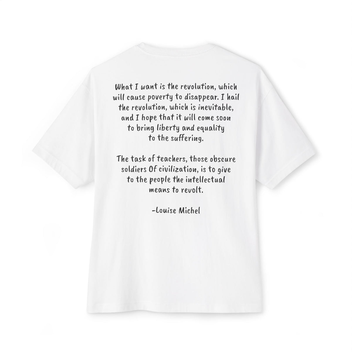 H. Louise Michel Boxy Tee