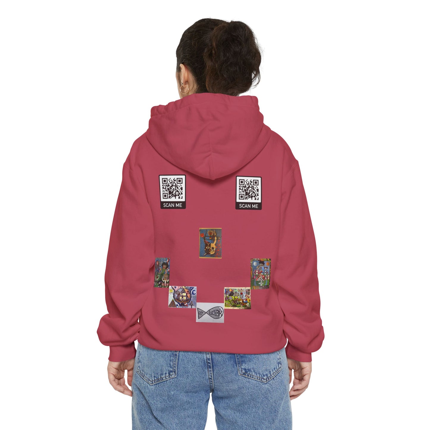 Smile, Say heART Unisex Hoodie