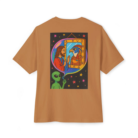 A. Jesus/Horus Mirror Boxy Tee