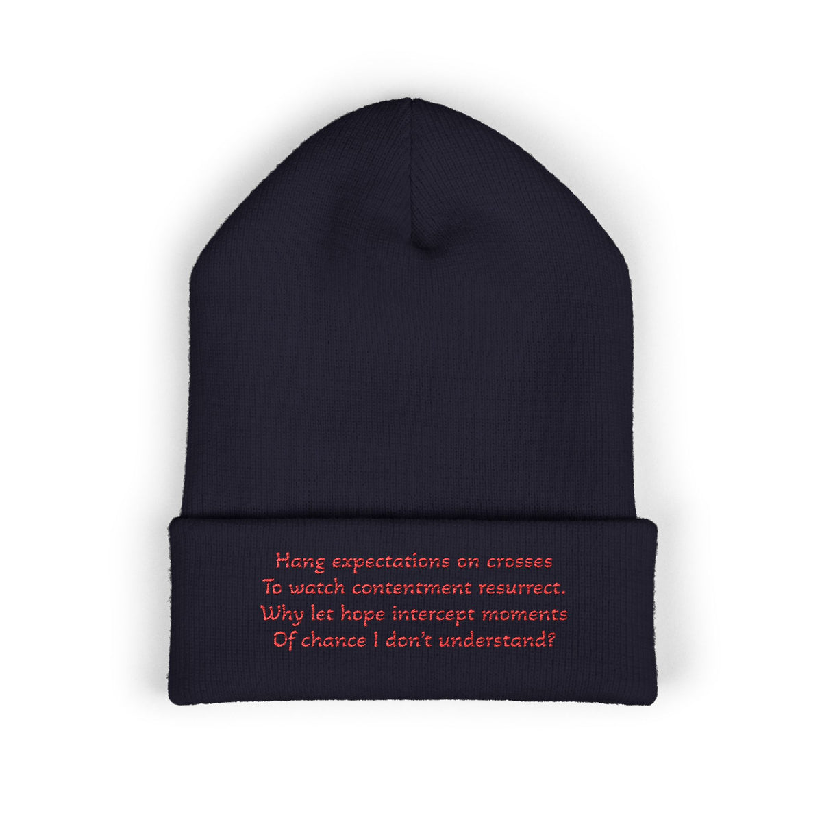 Z. Hang Expectations Beanie (Embroidery)