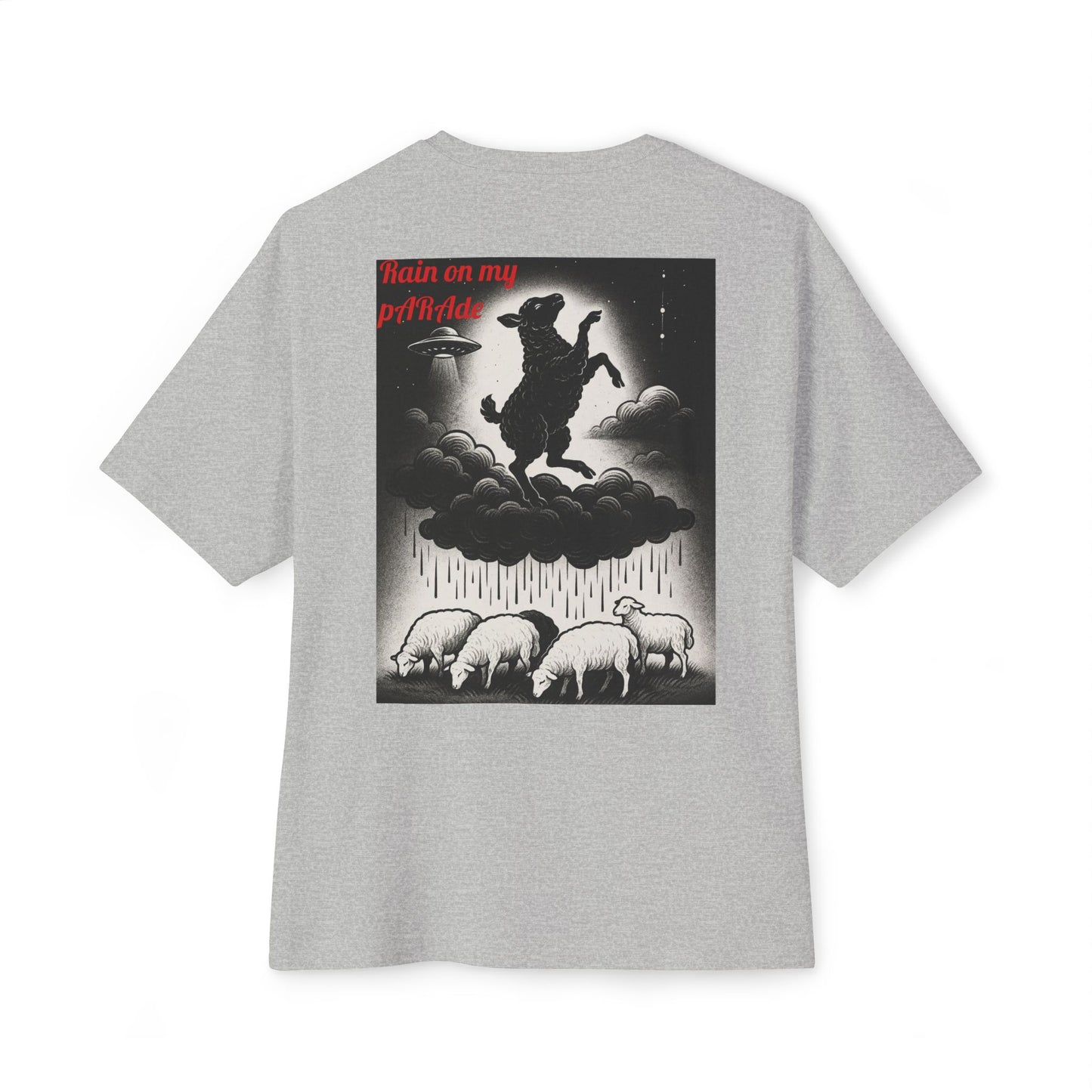D. Rain On My pARAde Boxy Tee