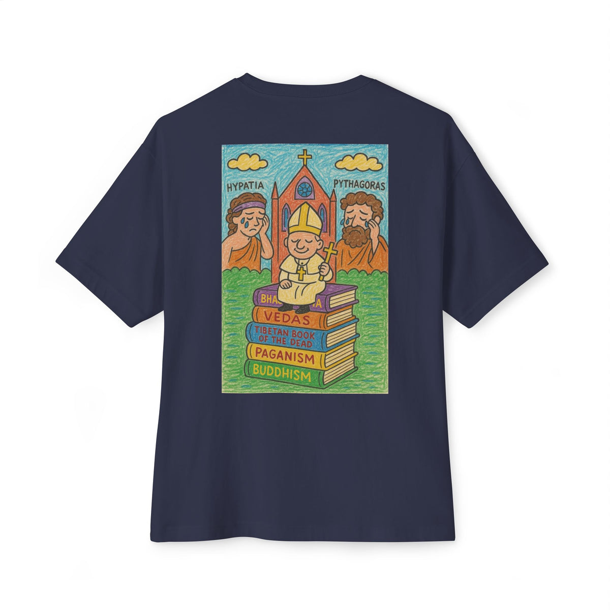 B. Doctrine Built on Bones Boxy Tee