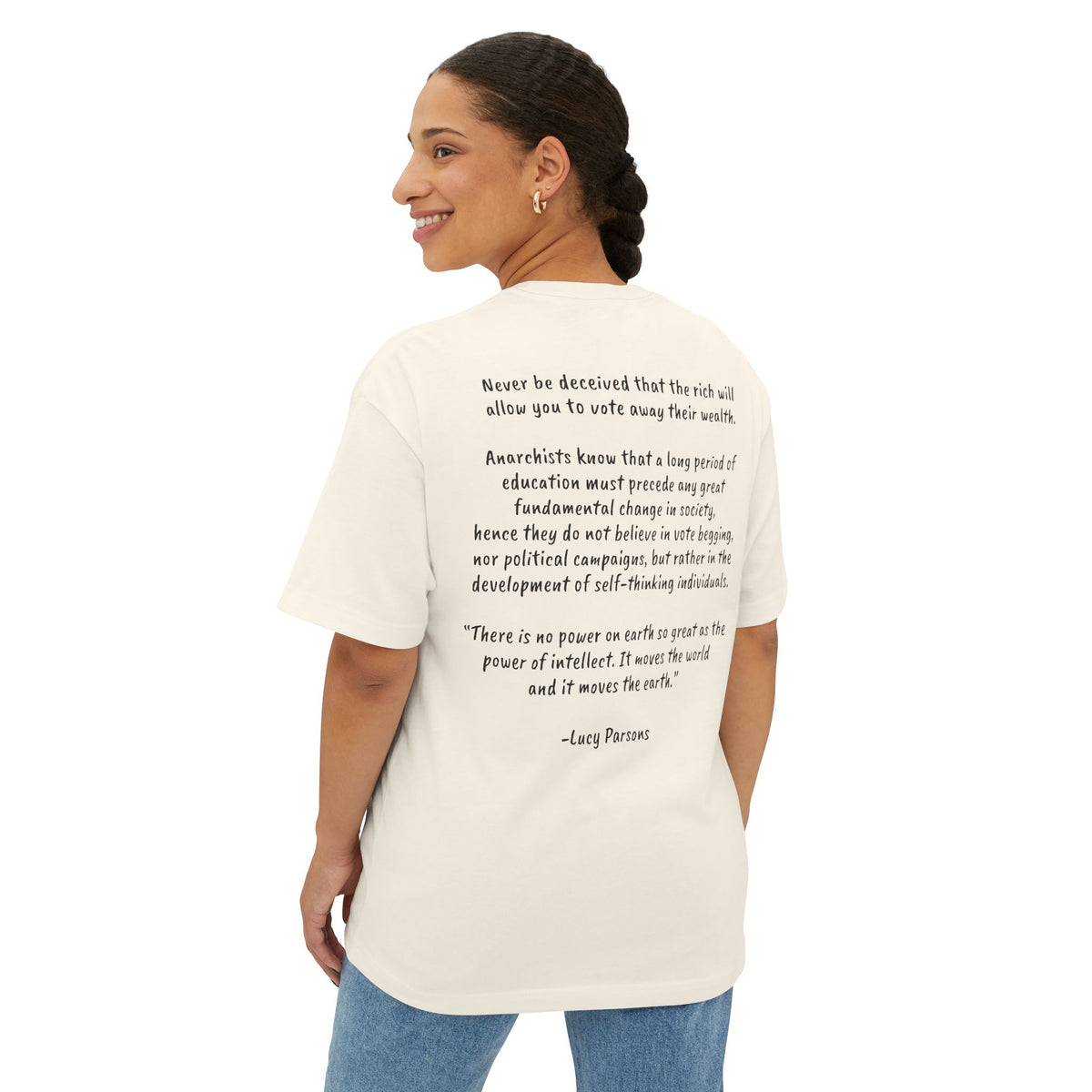 F. Lucy Parson Boxy Tee